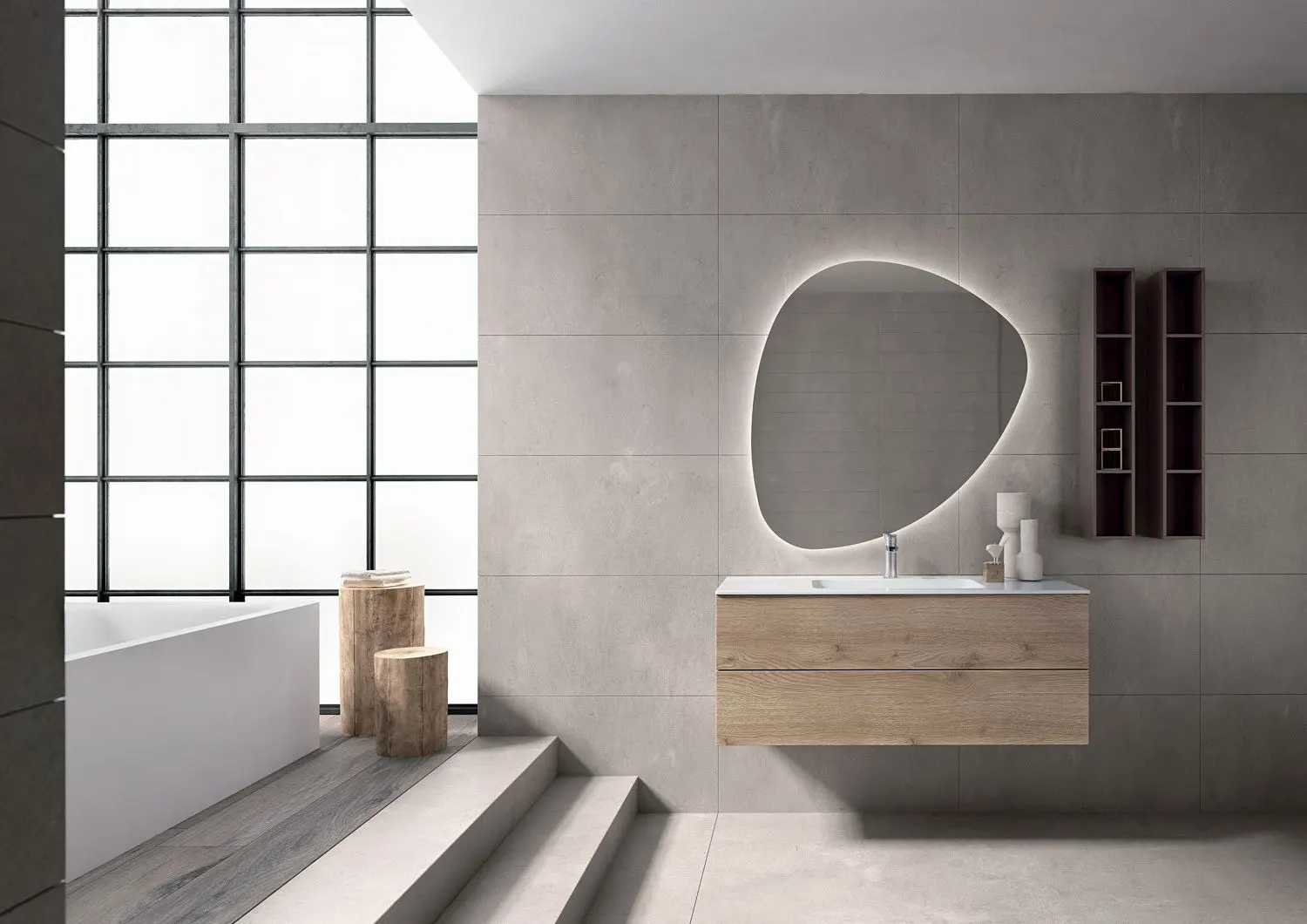 Bathroom in stone