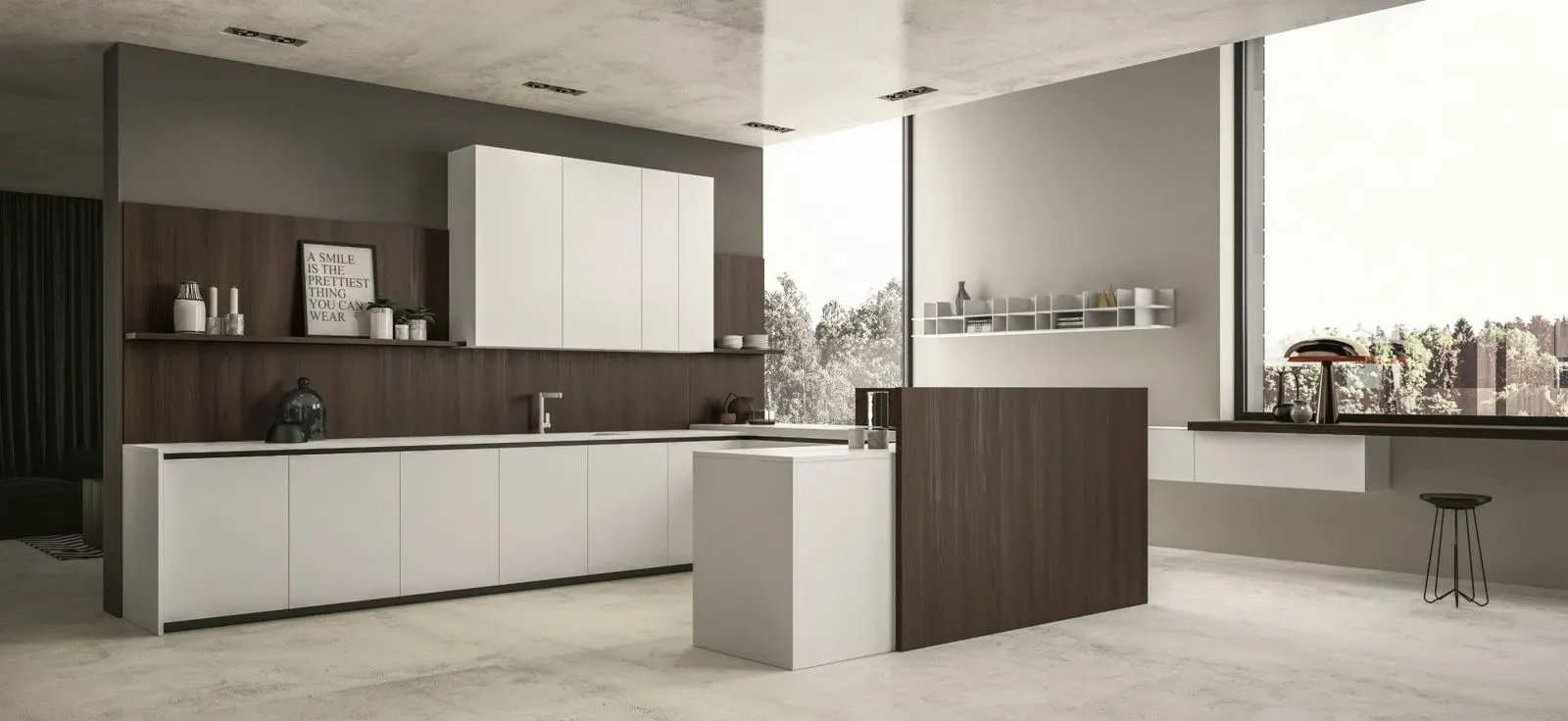 Walnut kitchen